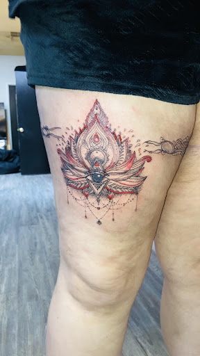 Explore tattoo ideas for rest in peace, creative tattoo ideas in Jonesboro, available at Immortal Ink