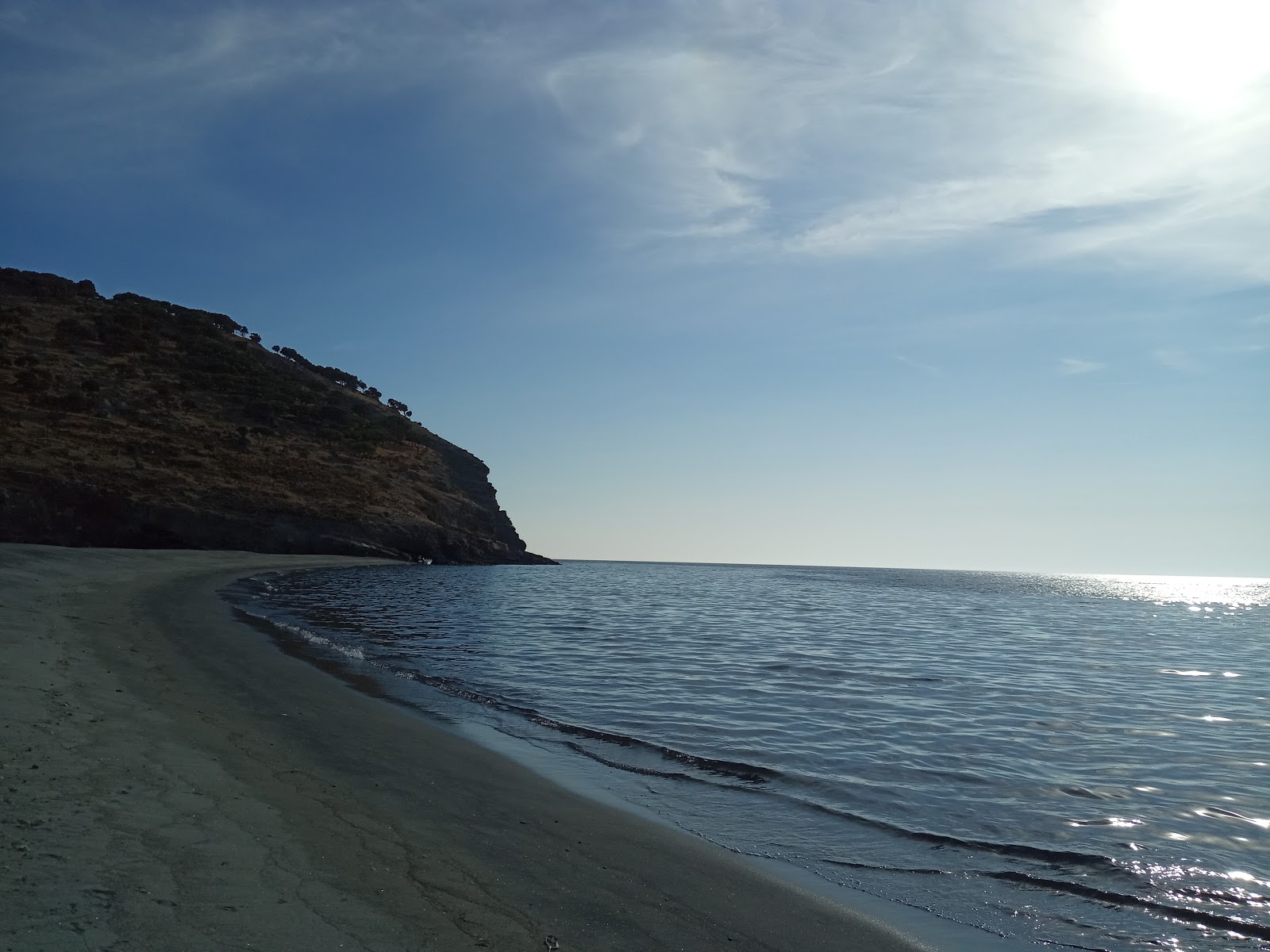 Photo de Agios Dimitrios beach II avec moyenne baie