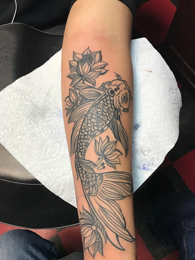 Explore cute neck tattoo ideas, creative tattoo ideas in Plainfield, available at Dark Souls Ink 2