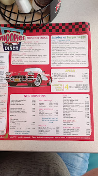 Menu / carte de Whoopies Diner à Le Havre