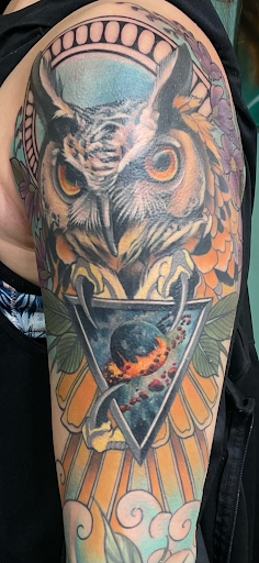 Explore kiss band tattoo ideas, creative tattoo ideas in Stillwater, available at Anchors End Tattoo of Stillwater Minnesota