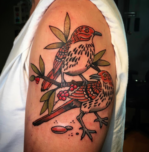 Explore tattoo ideas for hips, creative tattoo ideas in Lawrence, available at Standard Electric Tattooing