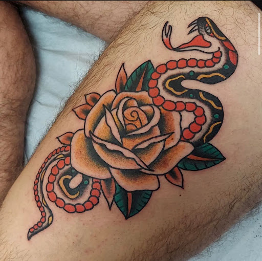 Explore 3d butterfly tattoo ideas, creative tattoo ideas in Mobile, available at Old Familiar Tattoo Company