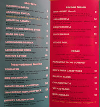 Papavero Street Gourmet à Santa Maria degli Angeli menu