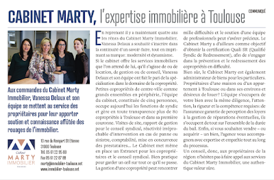 Cabinet Immobilier Marty à Toulouse