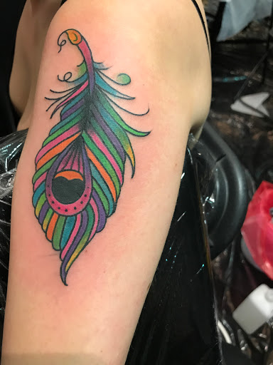 Explore nautical tattoo sleeve ideas, creative tattoo ideas in Sioux Falls, available at Tim Jewell Tattooer