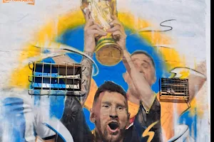Mural de Messi image