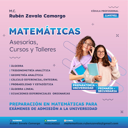Matemáticas ACyT by Rubén Zavala Cam