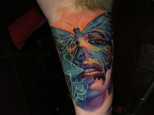 Explore friday the 13th tattoo ideas, creative tattoo ideas in Fort Worth, available at Dark Age Tattoo Studio Fort Worth