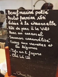 Banh Mi à Toulouse menu