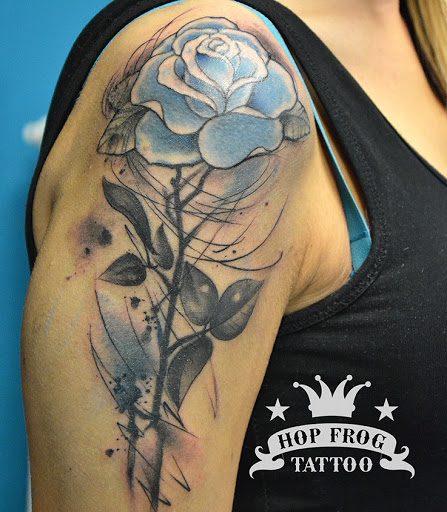 Hop Frog Tattoo