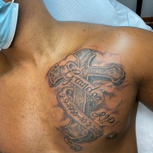 Explore bronx tattoo ideas, creative tattoo ideas in Aurora, available at Ronin Tattoo Studio INC