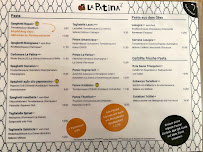 Menu du La Patina Pasta à Hamburg