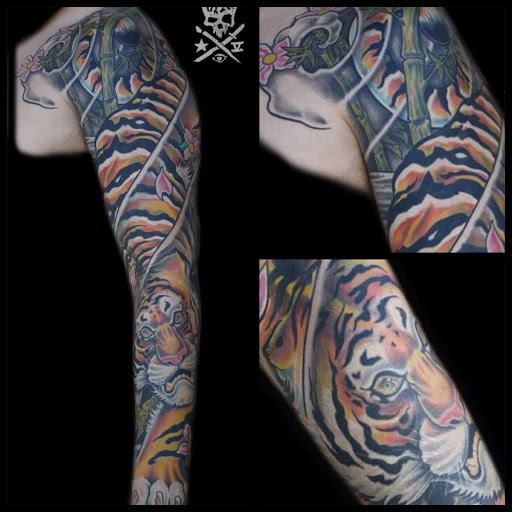 Explore polyamorous tattoo ideas, creative tattoo ideas in Addison, available at Cat Tattoo