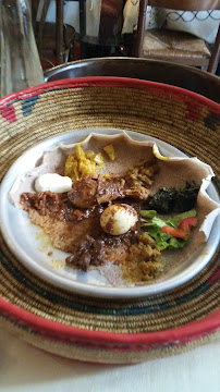 Injera du Restaurant éthiopien Le Négus à Paris - n°5
