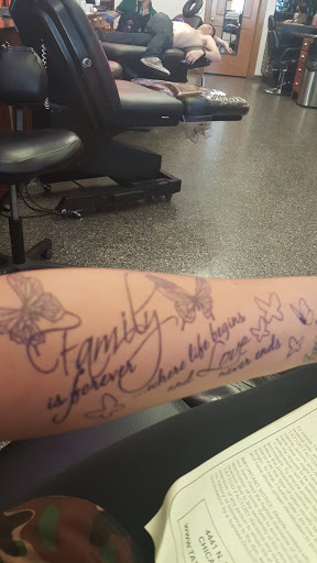 Find grandma and granddaughter tattoo ideas for your next unique tattoo in Chicago at Tattoo Factory