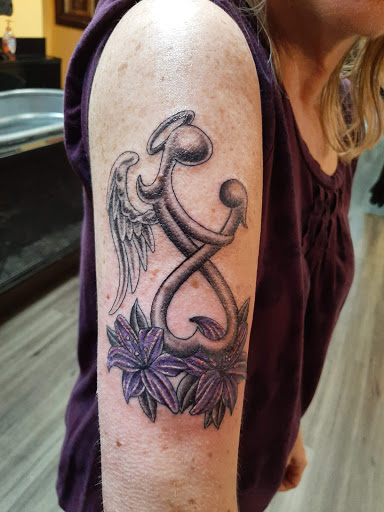 Explore dice tattoo ideas, creative tattoo ideas in Oakwood, available at Underground Ink