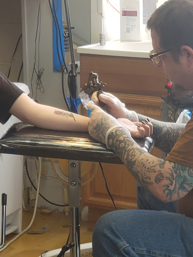 Explore tribal butterfly tattoo ideas, creative tattoo ideas in Tulsa, available at Tulsas Oldest Tattoo Parlor (formerly Eyewitness Tattoo Studio)