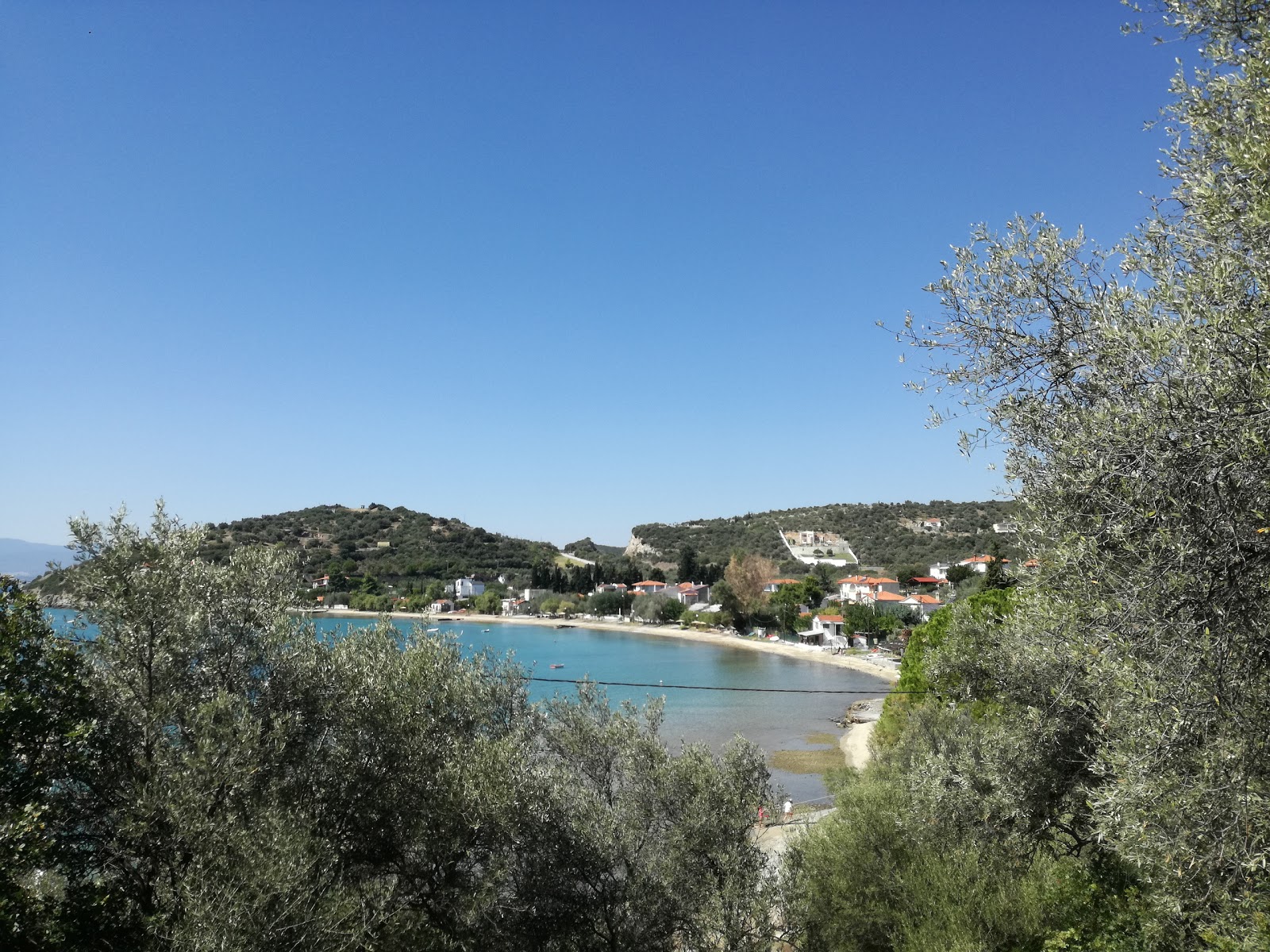 Foto af Agia Kyriaki beach faciliteter område