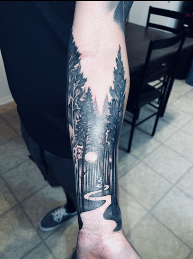 Explore dune tattoo ideas, creative tattoo ideas in Hesperia, available at Inceptive Art Studio