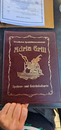 Menu du Restaurant Adria Grill à Falkenstein
