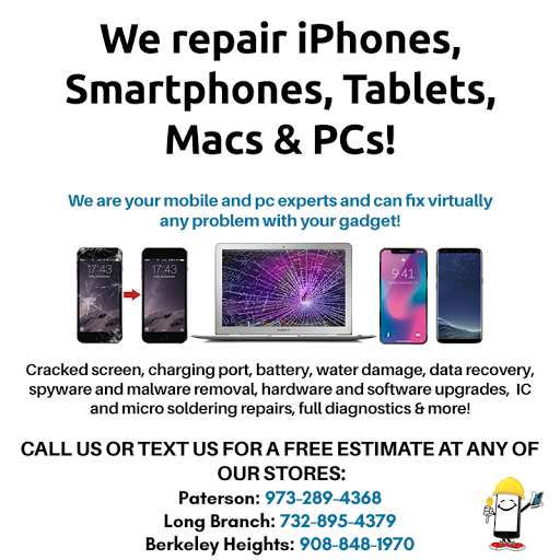 Cell Phone Store «iFix Your Cell», reviews and photos, 473 Springfield Ave, Berkeley Heights, NJ 07922, USA