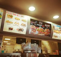 Burger King à Seregno carte