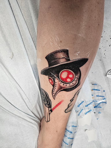 Explore tattoo shoulder ideas, creative tattoo ideas in Naples, available at Webbworks Tattoo Studio