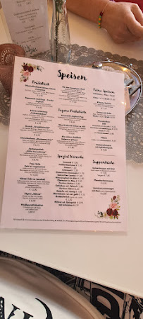 Café Café Märchenhaft à Altötting (le menu)