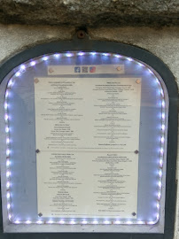 Restaurant SEVIN à Avignon menu