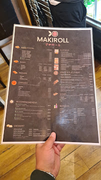 Menu / carte de Maki Roll à Montpellier
