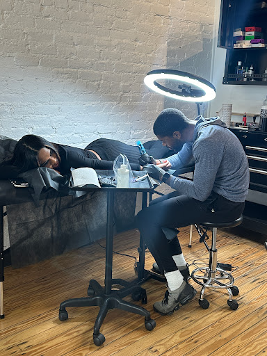 Explore tattoo cover up ideas for guys, creative tattoo ideas in Richmond, available at Misfit Tattoo Society