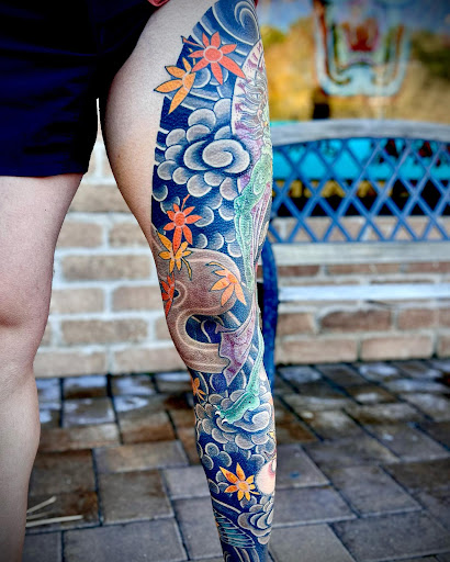 Find cute bear tattoo ideas for your next unique tattoo in Virginia Beach at Salt Water Tattoo