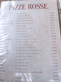 Pizzeria Cavallo Bianco à Quart (la carte)
