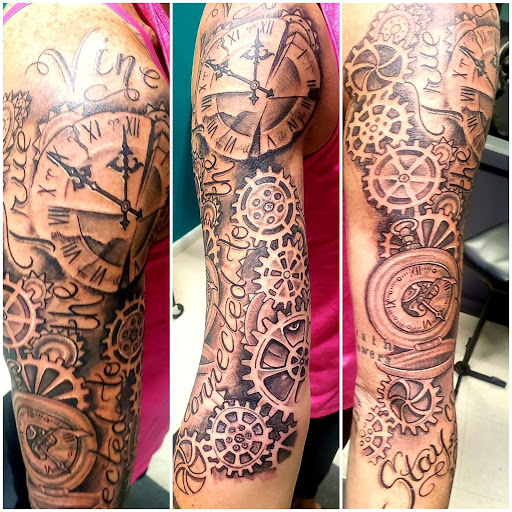 Explore comet tattoo ideas, creative tattoo ideas in Homosassa, available at Citrus Tattoos