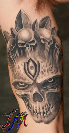 Find spooky tattoo ideas for your next unique tattoo in Reno at Stingray Tattoo supplies