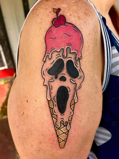 Explore country tattoo ideas for guys, creative tattoo ideas in Benton, available at Spectrum Tattoo