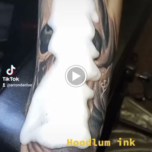 Explore amore tattoo ideas, creative tattoo ideas in Angola, available at Hoodlum Ink
