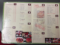 Menu du Bar Delle Fragole Di Iorio Emiliano à Nemi