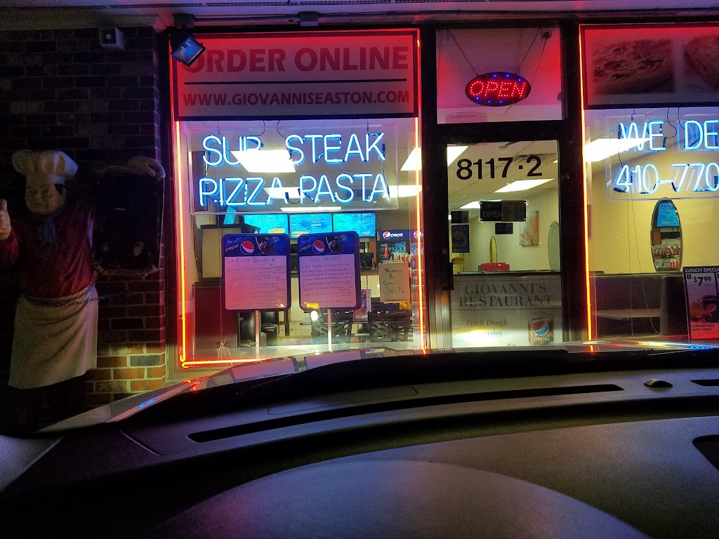 Giovanni's Italian Delight Easton, MD 21601 Menu, Hours, Reviews