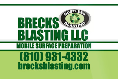 Brecks Blasting brecksblasting.com dustless blasting