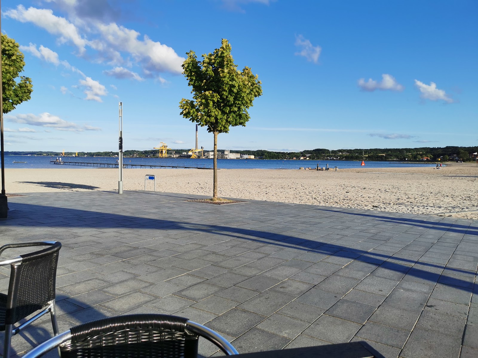 Foto van Abenra Beach met hoog niveau van netheid