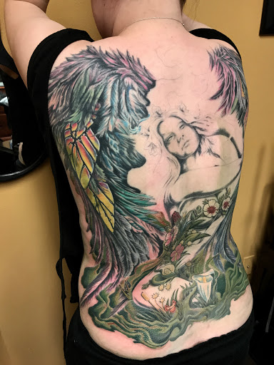 Explore sweeney todd tattoo ideas, creative tattoo ideas in Addison, available at Cat Tattoo