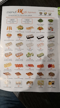 Menu / carte de Yi Sushi à Magny-les-Hameaux