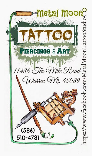 Tattoo Shop «Metal Moon Tattoo», reviews and photos, 11486 E 10 Mile Rd, Warren, MI 48089, USA