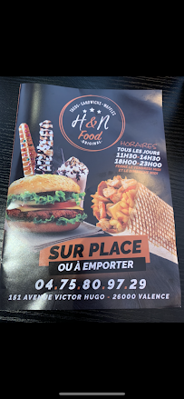 Menu / carte de H&N Food à Valence