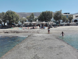 Foto van Parikia beach - populaire plek onder ontspanningskenners