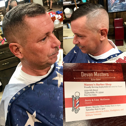 Barber Shop «Massey Barber Shop», reviews and photos, 5330 6th St, Zephyrhills, FL 33542, USA