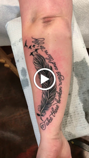 Explore tiger shark tattoo ideas, creative tattoo ideas in Libertyville, available at Lucky Seven Tattoo