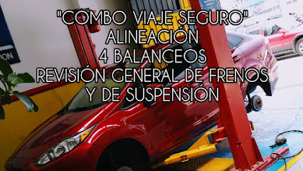 ALINEACIÓN BALANCEO FRENOS Autoservicio Moreno T
